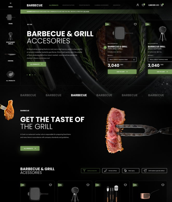 Barbecue – BBQ (S) – (WP)  - (O)  - (EC)  - (MA)