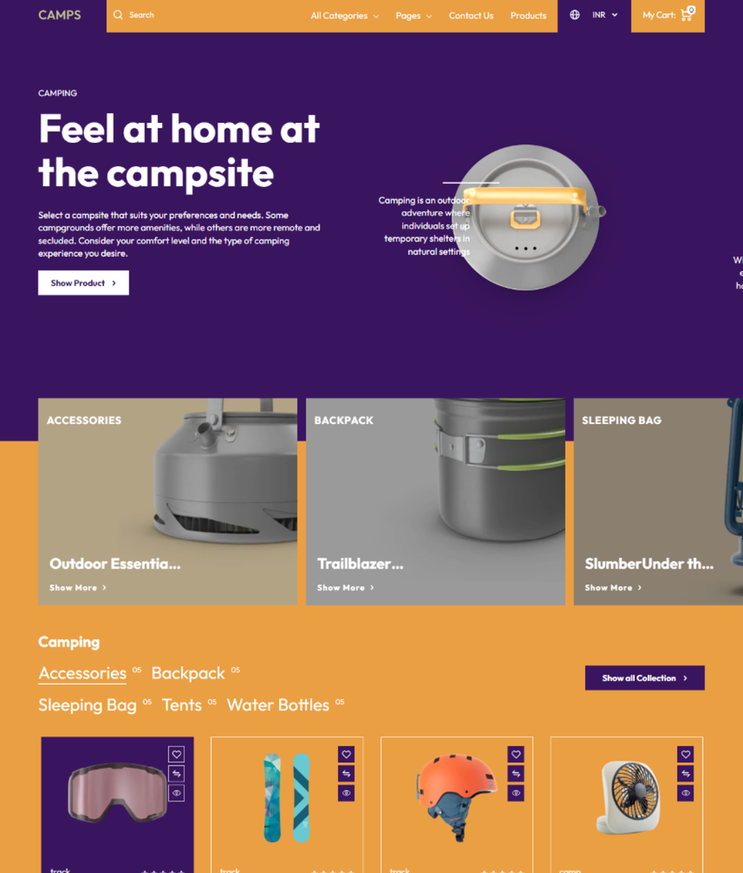 Camps – Camping   (S)  - (EC)
