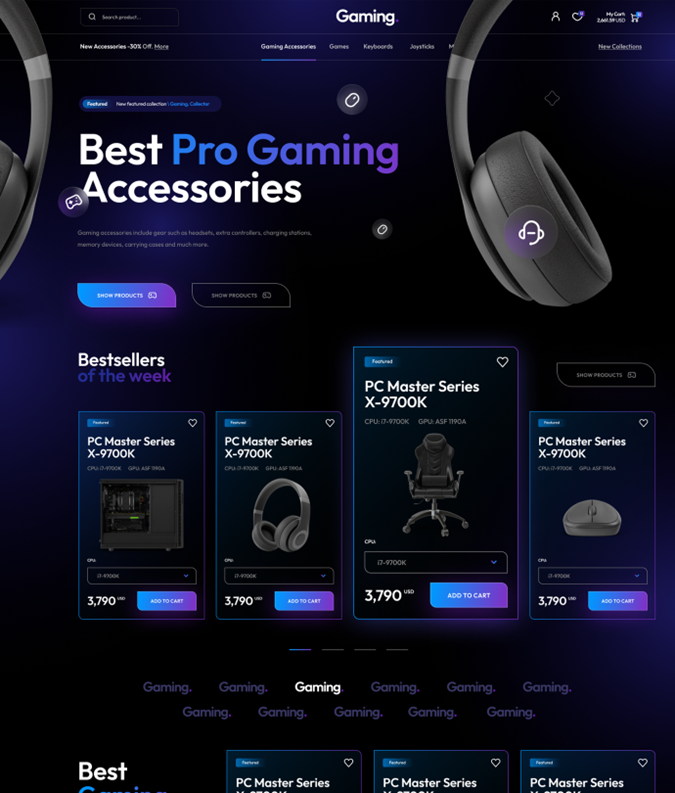Gaming  (S)  - (WP)  - (O)  -  (EC)  - (MA)