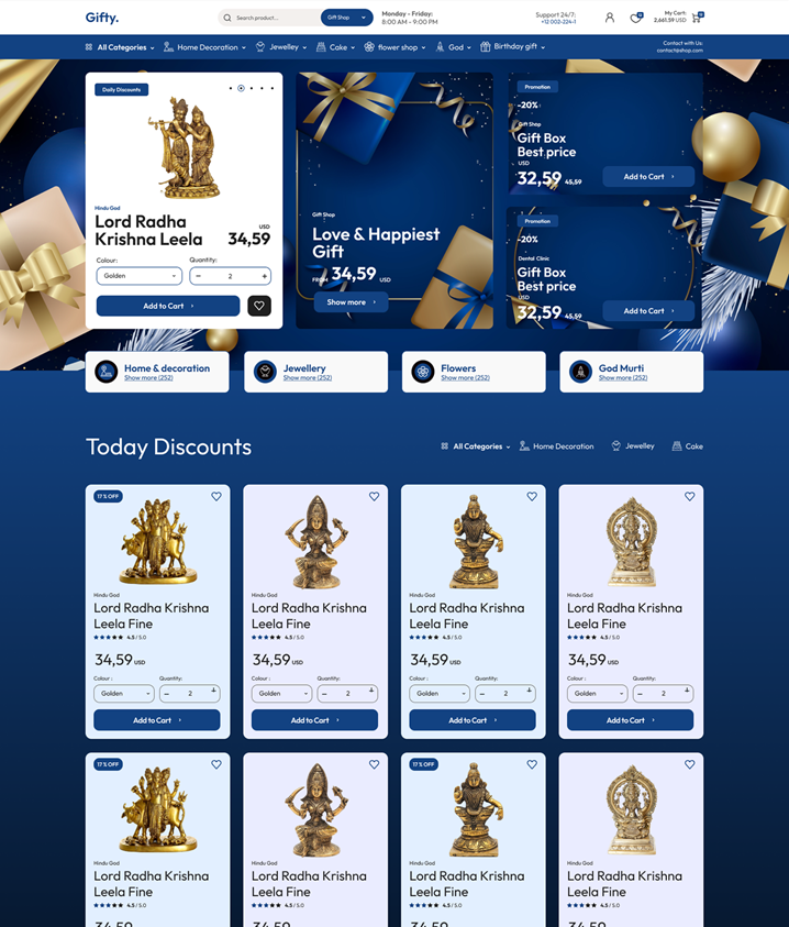 Gifty – Cadeaux (S)  - (EC)
