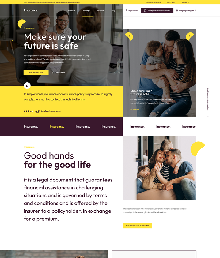 Insurance – Assurances