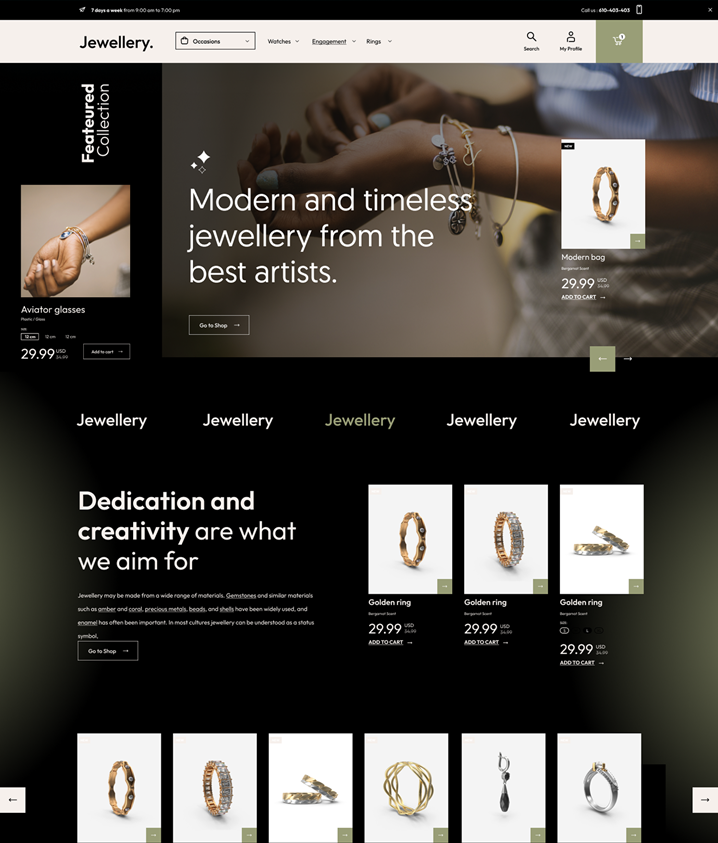 Jewellery -  Bijoux  (S)  - (EC)