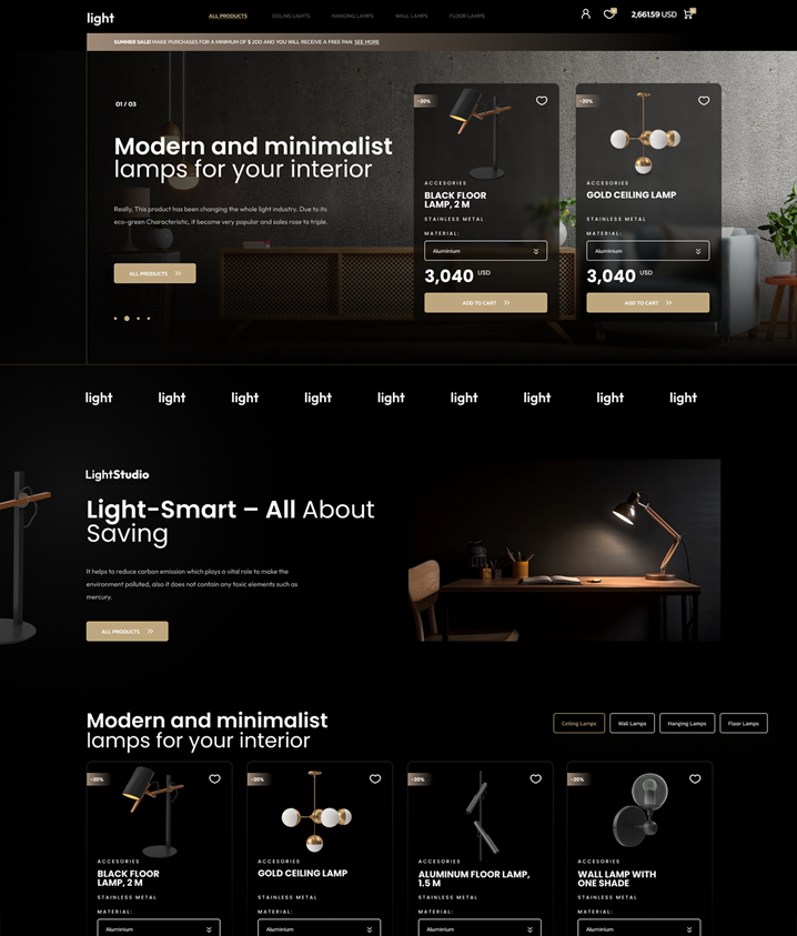 Light – Lampes – Luminaires