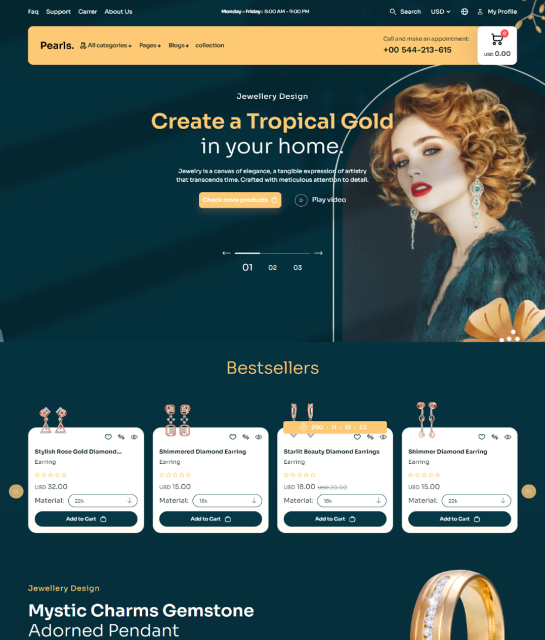 Pearls – Bijoux  (S)  - (EC)