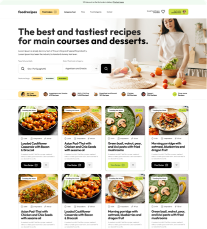 Food recipes – Recettes