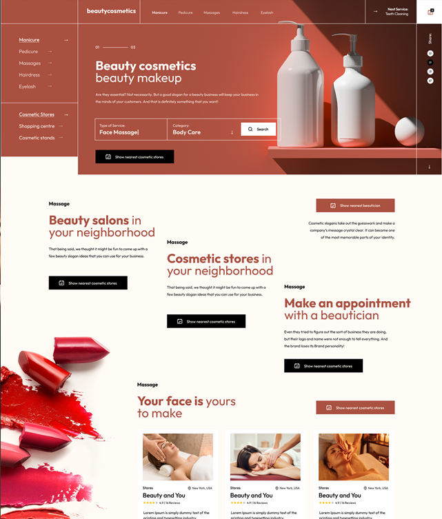 Beauty Cosmetics – Cosmétiques  (S)  - (WP)  - (EC)