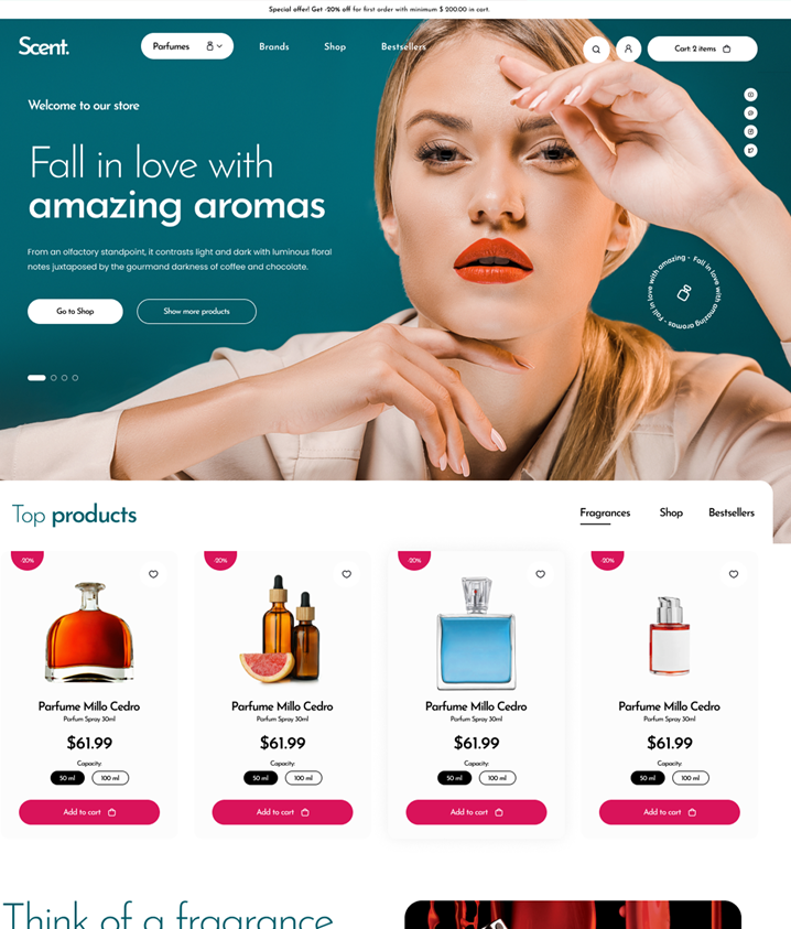 Scent  -  Parfums (S)  - (WP)  - (O)  - (EC)  - (MA)