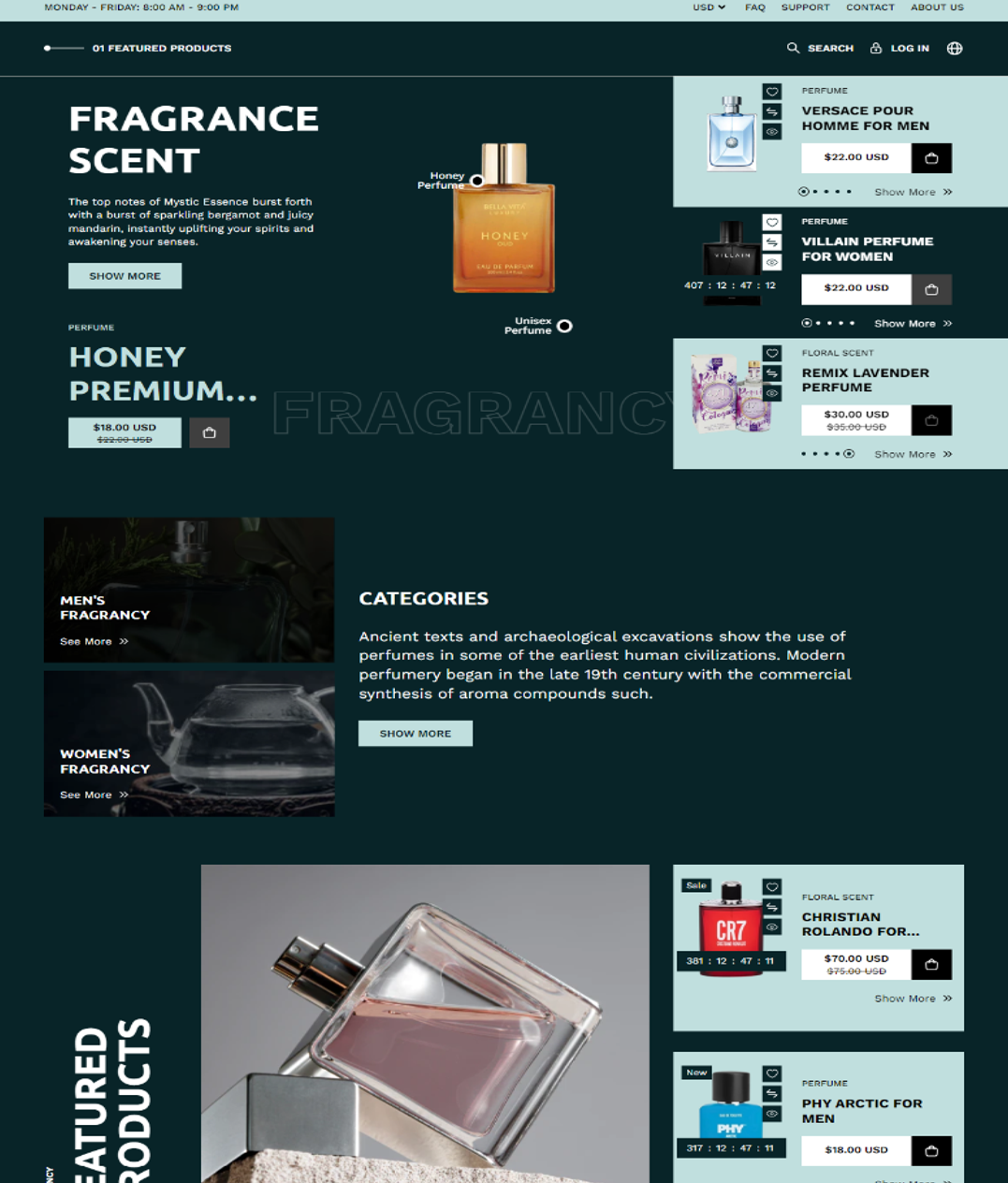 Fragrancy – Parfums  (S)  - (EC)