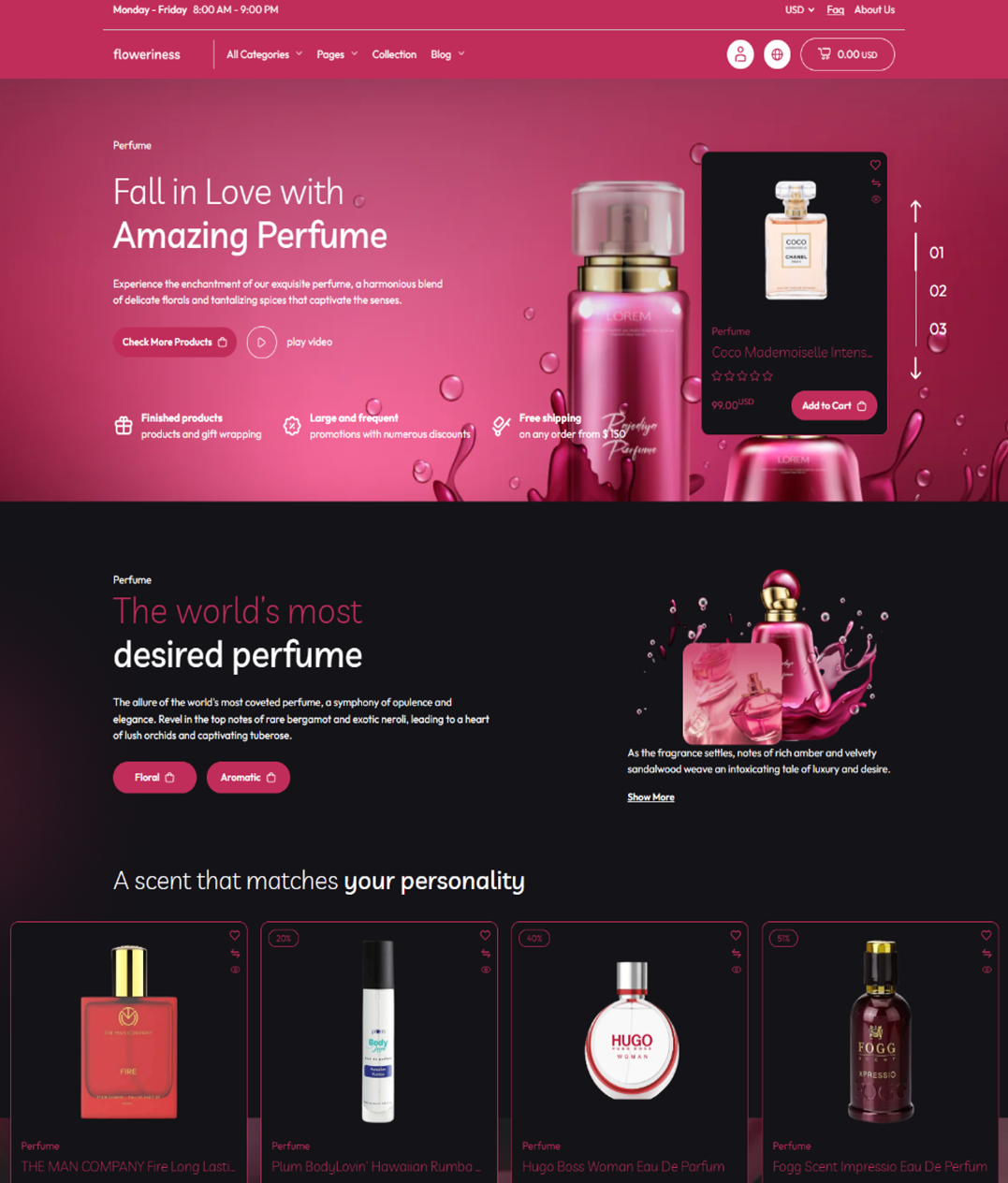 Floweriness – Parfums   (S) – (EC)