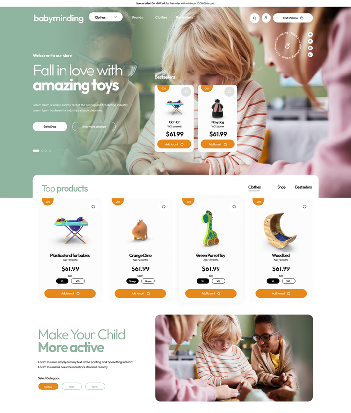 Babyminding – Bébés  (S)  - (EC)