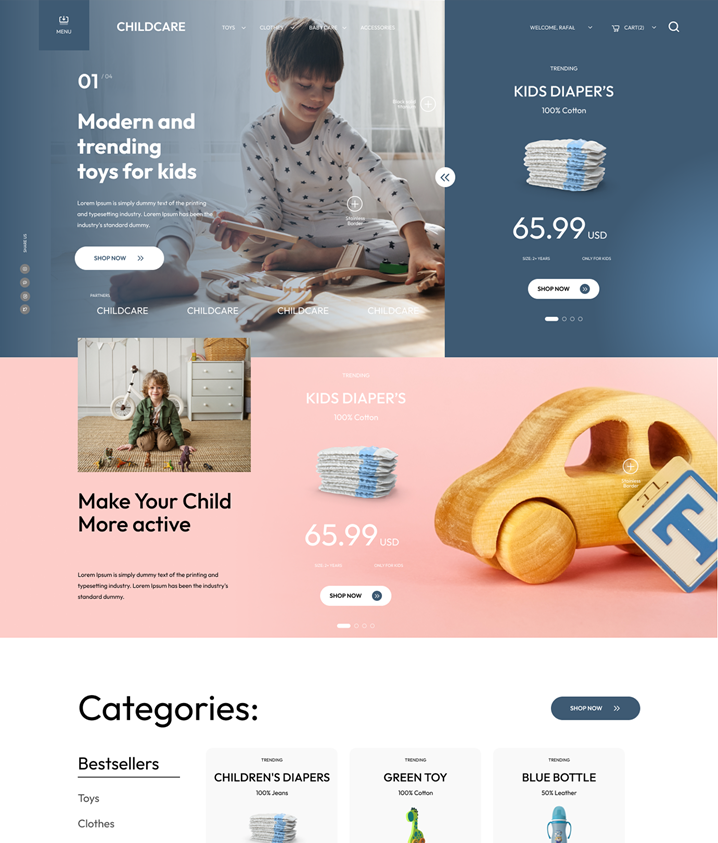 Childcare – Pour les enfants (S)  - (EC)
