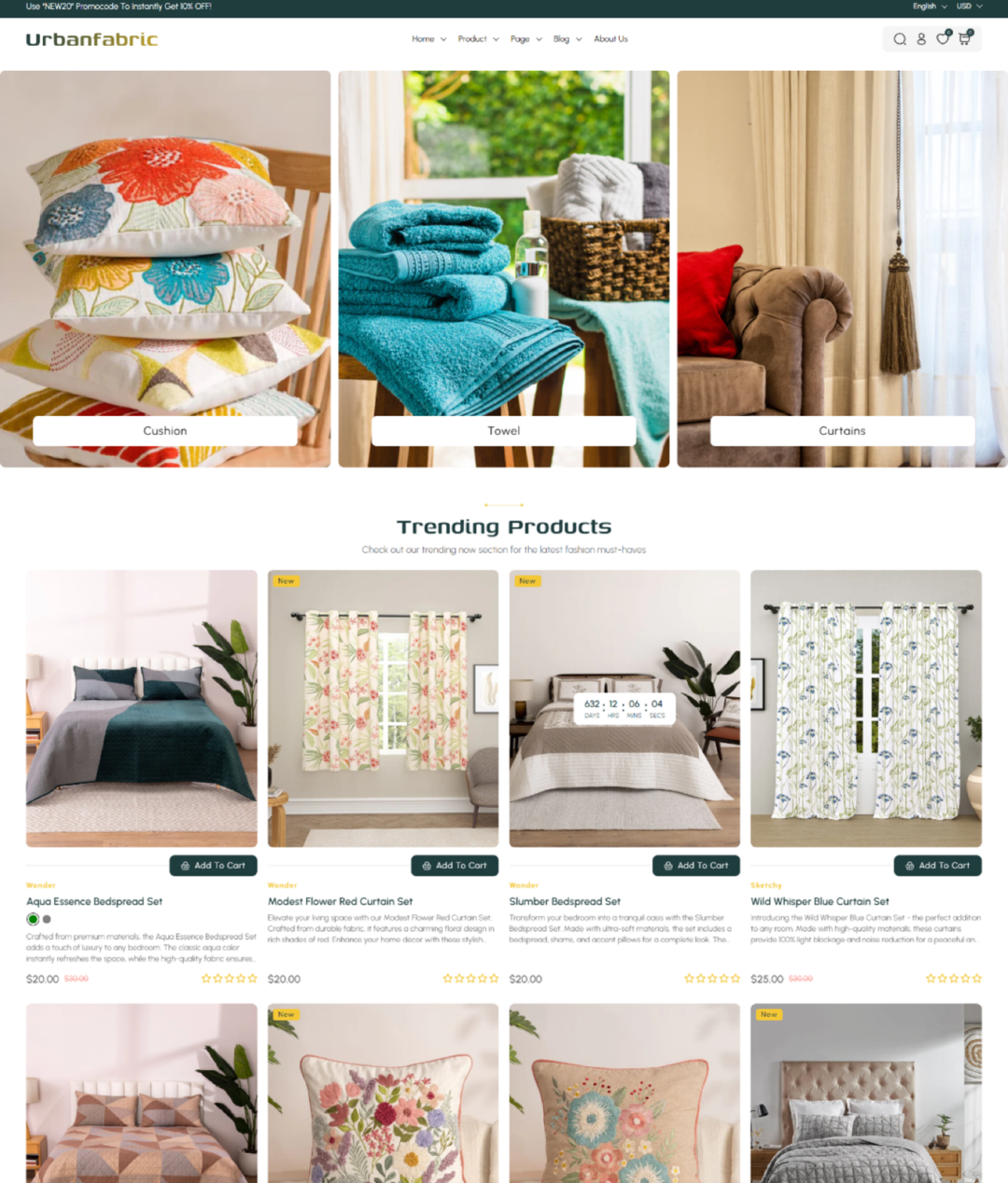 Urbanfabric  - Accessoires maison